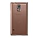Samsung Galaxy S5 Case S View Flip Cover Folio, Rose Gold
