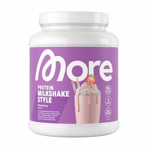 MORE Protein, Strawberry Milkshake, 600 g