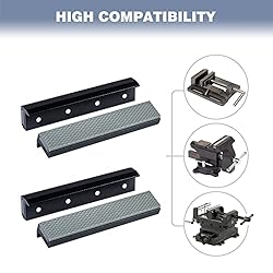 TRISENSE 6" Vise Jaws, Universal Soft Vice Jaws