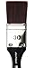 da Vinci Oil & Acrylic Series 5040 Top Acryl Paint Brush, Flat Mottler Red/Brown Synthetic with Plainwood Handle, Size 30