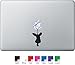 Spiderman Hanging Vinyl Decal for Macbook