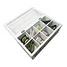 Decorative Home Decor Wood Tea Box, 10.75