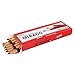 Berol Mirado Peel Off China Markers, Red, Dozen - 19409