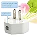 iTimo Color Changing Nursery Mushroom Night Light Plug in Led Wall Lamp with Dusk to Dawn Sensor for Kids Baby Sleeping