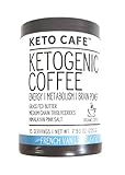 Keto Cafe Ketogenic Coffee French Vanilla Flavor