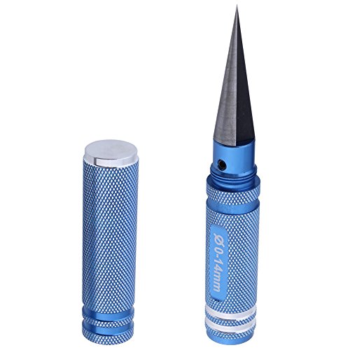 Hobbypark Steel Metal 0-14mm Hole Puncher Reamer Shell Drills Tools Sharp Blue For RC Car Body