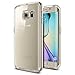 Spigen Neo Hybrid CC Galaxy S6 Edge Case with Flexible Inner Casing and Reinforced Hard Bumper Frame for Galaxy S6 Edge 2015 - Champagne Gold