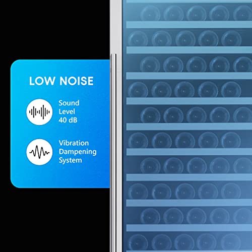 Zephyr Presrv 24" Wine Fridge Full Size Single Zone Wine Cooler