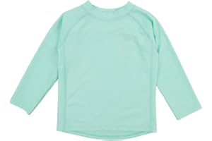 Leveret Long Sleeve Baby Boys Girls Rash Guard Sun Protected UPF + 50 Kids & Toddler Swim Shirt (12 Months-5 Toddler)