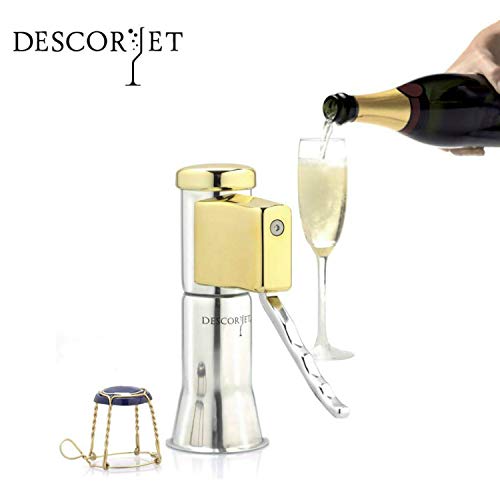 Descorjet® – Ouvre de bouchons bouteilles champagne original. accessoire professionnel pour creuser, idéal pour votre…