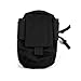Red Rock Outdoor Gear Molle Media Pouch, Black