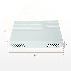 Newhouse Hardware White 2-Note Wired Mechanical