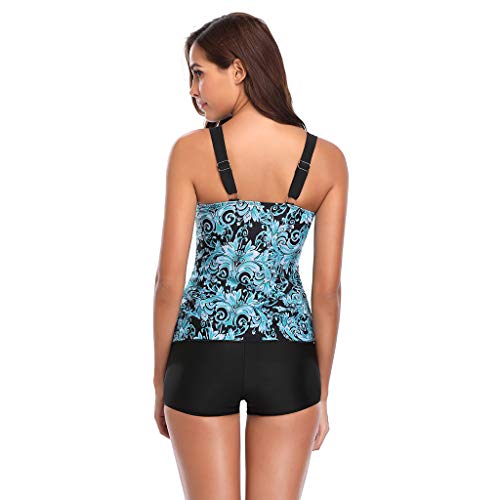 Women Bikini Swimwear,Women's Two Piece Monokini Swimsuits Sexy Tankini Bathing Suit Cheeky Retro Beachwear Underwear