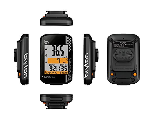 Bryton Rider 10 GPS Cycling Computer (2.0", Rider 10E (Black))
