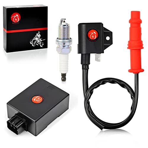 MOTO1988 Ignition Coil Spark Plug CDI Box