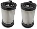 ZVac 2Pk Compatible Filters Replacement for Eureka DCF-4 DCF-18 HEPA Filter. Replaces Parts# 63073A & 63073C White/Black