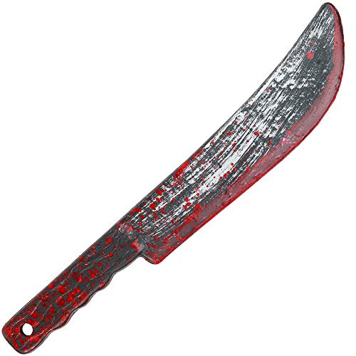 Skeleteen Bloody Butcher Knife Prop Blood Stained Fake Costume Knives