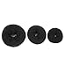 eBoot 3 Pieces Hair Donut Bun Maker Hair Ring Styler Maker Round Chignon for Women, Black