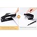 MROCO Desk Stapler, 360 Degree Rotatable Stapler, 20 Sheets Capacity with 3000 Staples,Office Stapler,Half Strip,Specialized For Booklet Stapling,Staples for Swingline,Bostitch Staples,3 Pack(Black)