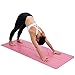 Liforme Original Yoga Mat – Free Yoga Bag Included - Patented Alignment System, Warrior-like Grip, Non-slip, Eco-friendly, sweat-resistant, 4.2mm thick mat for comfort - Pink