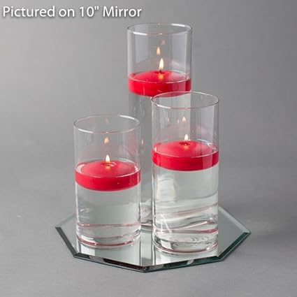 Home Garden Wedding Supplies 3 Cylinder Vases And 12 Mirror