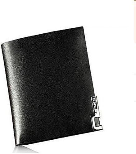 Anbass Men's Genuine Cowhide Leather Extra Capacity Bifold Wallet