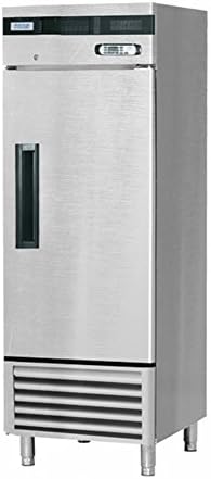 EQ Kitchen Line Stainless Steel Commercial 1-Door Standing Refrigerator, 27"L x 30"W x 83"H