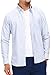 Seeksmile Men's Classic Casual Fit Long Sleeve Cotton Oxford Shirt