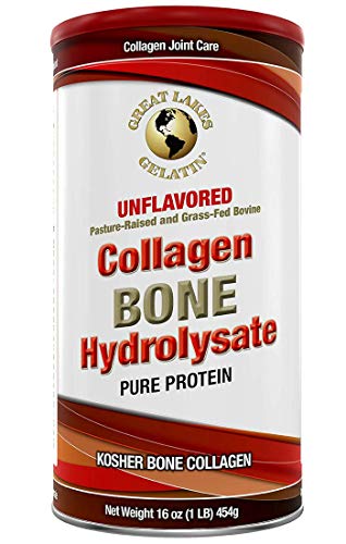 Great Lakes Gelatin, Bone Collagen, Unflavored 16 oz. Can