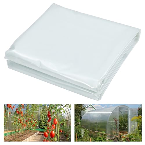 Perbyste 10FT x 25FT Greenhouse Plastic Sheeting Film, Greenhouse Polyethylene…