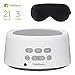 OasisSpace White Noise Machine for Sleeping, 21 High Fidelity Non-Looping Sounds Portable Sound Machine for Baby Adult;Sleep Therapy;Headphone Jack for Home Office Travel