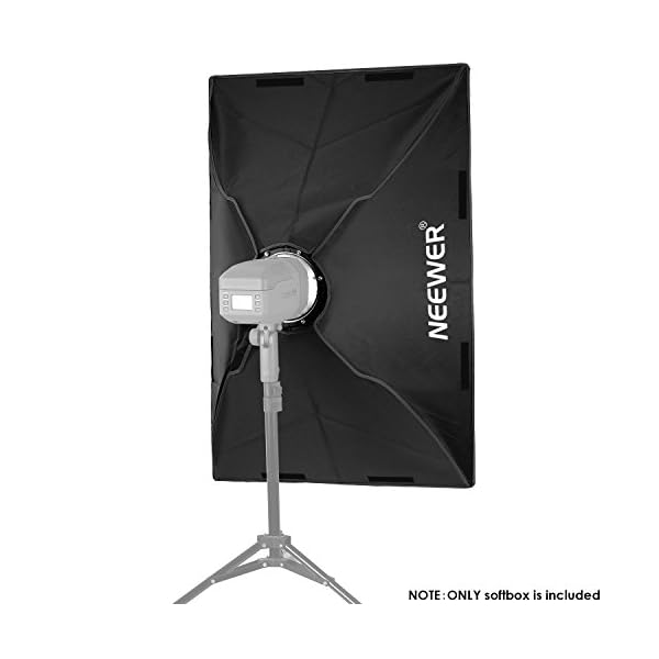 NEEWER 60 x 90cm rechteckiger Softbox-Diffusor für weiches Licht, kompatibel mit NEEWER S101-300W/400W/300W PRO/400W PRO… – Bild 5
