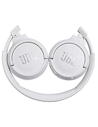 JBL TUNE500BT   Auriculares inalámbricos con micrófono y mando a distancia de un botón, color blanco