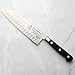 Messermeister Meridian Elite 7” Kullenschliff Santoku Knife - Japanese Chef’s Knife - German Steel Alloy Blade - Rust Resistant & Easy to Maintain