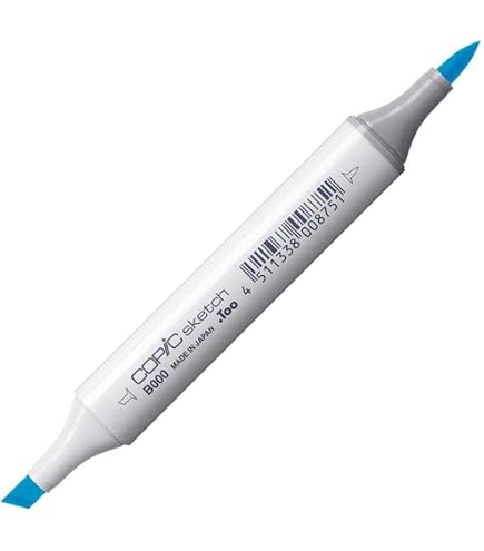 Amazon.com: Copic Sketch Alcohol Markers, 6 Color Dual Tip Art