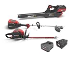 Snapper XD 82V MAX Cordless Electric Total Yard Bundle with String Trimmer, Leaf Blower, Hedge Trimmer, and (1) 2.0 Battery and (1) Rapid Charger