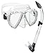 Phantom Aquatics Velocity Scuba Snorkeling Mask Snorkel Set