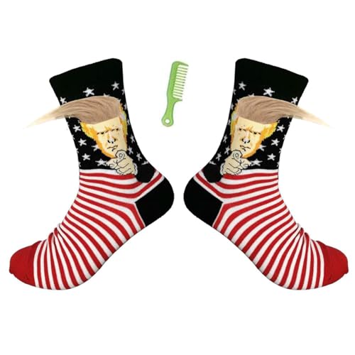 T Legend Funny Socks For Supporters of Donald President Novelty MAGA Socks, Unisex President Merchandise