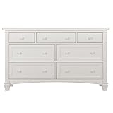 Evolur Fairbanks Double Dresser, Winter White