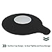 MIBOW Bathtub Drain Tub Stopper Silicone Black