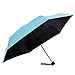 Fidus Ultra light Mini Compact Travel Umbrella – Windproof Portable Parasol Sun & Rain Outdoor Golf Umbrella With 95% UV Protection for Women Men Kids-light blue