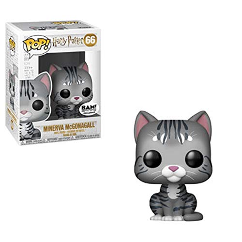 POP! Funko Harry Potter Minerva McGonagall as Animagus Cat BAM Exclusive Vinyl Figure