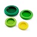 Generic Reusable Silicone Food Savers Fresh Greens Set of 4