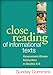 Close Reading of Informational Texts: Assessment-Driven Instruction in Grades 3-8