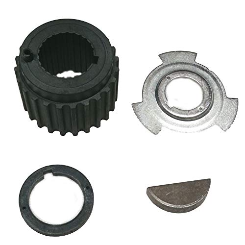 Unlimited Rider Timing Belt Crankshaft Gear Pulley, Crank Sensor Ring Trigger Plate, Spacer, Key Sensor Blade For Mitsubishi Montero/Sport, Eclipse, 3000GT Diamante Endeavor Galant 3.0L 3.5L 3.8L V6 - Thumbnail 6