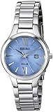 Seiko Women's SUT209 Analog Display Analog Quartz Silver Watch