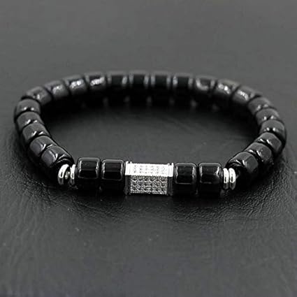 Amazon.com: Sinchi Kuzo Men Chakra Reiki Bracelets Micro ...