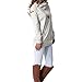 levaca Long Sleeve Shirts For Women Cowl Neck Sweatshirts Tunic Tops for Leggings Grey L V02