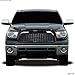 Topline Autopart Black Tr-Sport Mesh Front Hood Bumper Grill Grille Cover ABS 07-09 Toyota Tundra