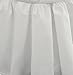 FRESH IDEAS Ideas Bedding Ruffled Bed Skirt, Classic 14” Drop Length, Gathered Styling, King, White FRE30114WHIT04